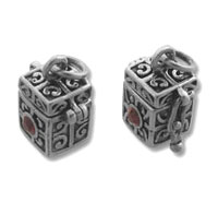 Prayer Box with Cubic Zirconia