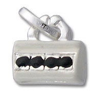 Sterling Silver Purse Charm