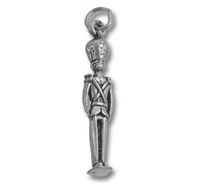 Sterling Silver Nutcracker Charm