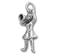 Cheerleader Megaphone Charm