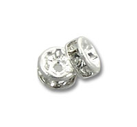 4.5mm Rhinestone Rondell Bead 10pcs