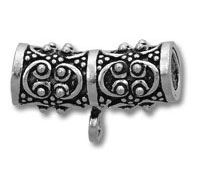 Silver Design Finding Tube