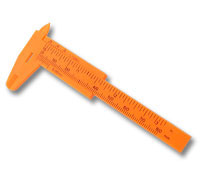 Jewelry Plastic Caliper