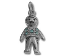 Blue Shirt Boy Charm