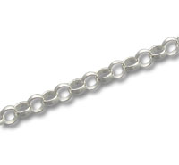 Silver Rolo Links