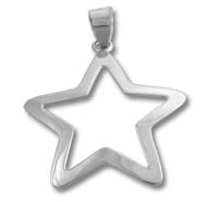 Silver Star Pendant