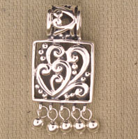 Silver Filigree Pendant