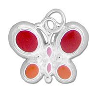 Enamel Butterfly Charm
