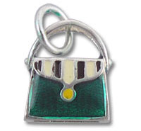 Silver, Enamel Purse