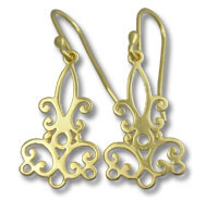 Vermeil Chandelier Earring Finding