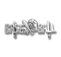 Baseball Slider Charm