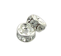5mm Rhinestone Rondell Bead 144pcs