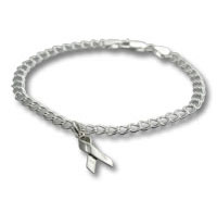 7" Awareness Ribbon Charm Bracelet