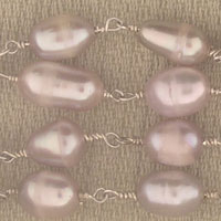 Purple Pink Freshwater Pearls