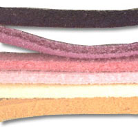 16" Imitiation Suede Leather Necklace