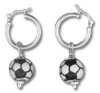 Soccer Ball Sports Earrings