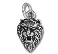 Lion Head Charm