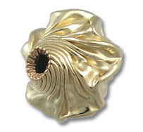 Gold Filled Krinkle Bead