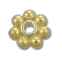 Gold Vermeil Daisy Spacers