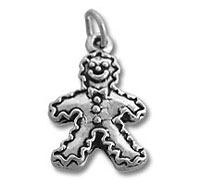 Large Gingerbread Man Charm