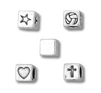 5.5mm Assorted Letter Beads