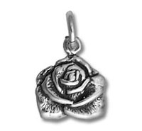 Flat Rose Charm