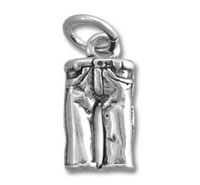 Sterling Silver Pants Charm