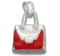 Silver, Enamel Purse