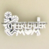 Cheerleader Mom Slider Charm
