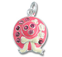 Enamel and Stone Lady's Hat