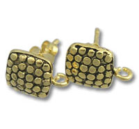 Gold Vermeil (Plated) Post Earrings