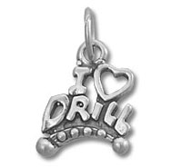 I Love Drill Charm