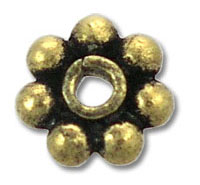 6mm Daisy Spacer Bead