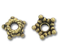 Gold Plated Star Cap