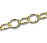Gold Filled Oval Link 4 x 3mm