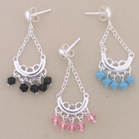 Silver Chandelier Earrings