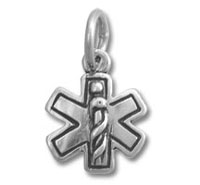 Silver Small Medical ID Charm