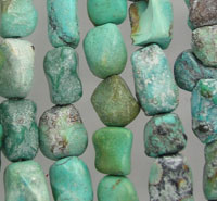 Natural Turquoise Rectangle Nugget