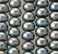 6mm Gray Potato Pearl
