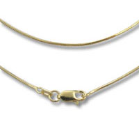 20" 8 Side Snake Vermeil Chain