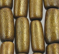 8mm Natural Golden Coral Cylinder