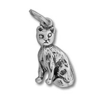 Sitting Cat Charm