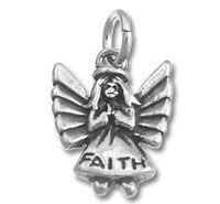 Faith Angel Charm