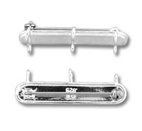 3 Hook Charm Holder Brooch Pin