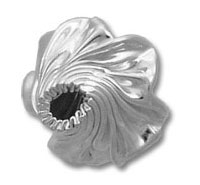 10mm Sterling Fancy Bead