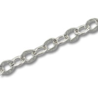 Silver Oval Link