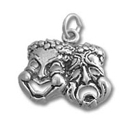 Theatre Mask Charm