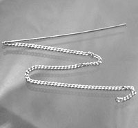 Sterling Silver Thread Earring Finding