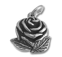Large Rose Charm