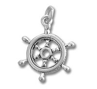 Captain's Wheel Charm